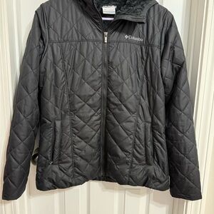 Columbia Black Quilted Jacket